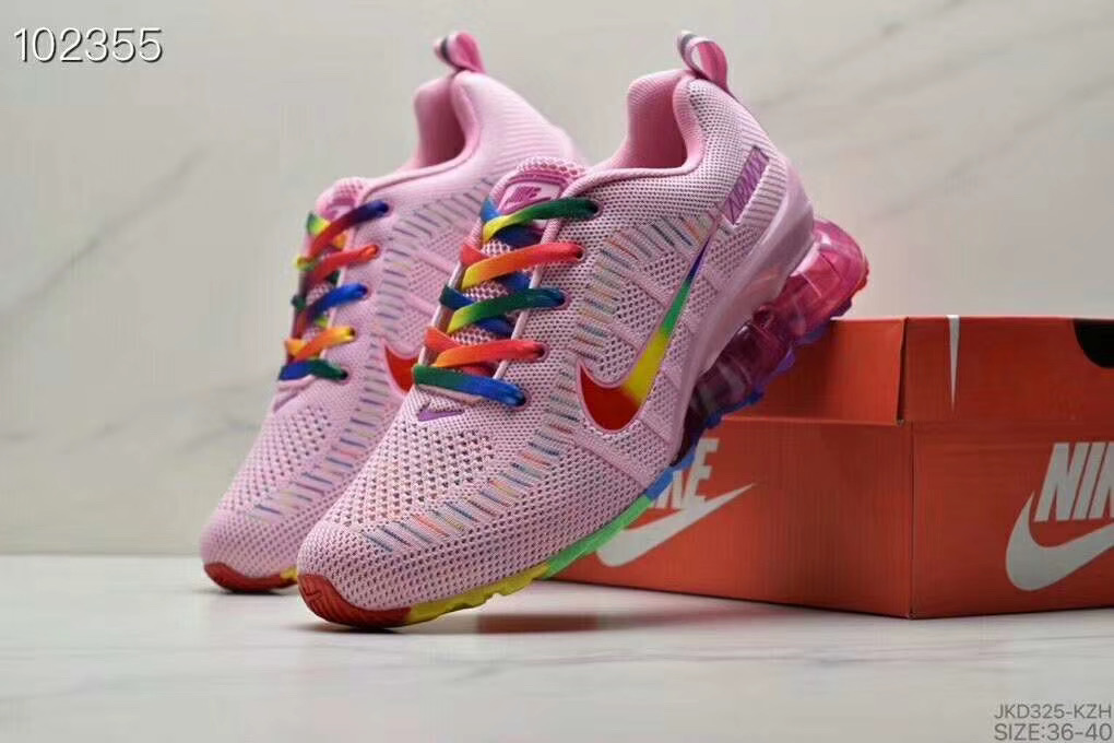Nike Air Max 2020 Pink Rainbow Colorful Shoes for Women